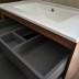 Wall Hung Vanity Blanche Series 900mm Walnut Veneer